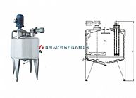 带搅拌剪切乳化罐